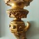 Pair of giltwood wall sconces, mid-19th century