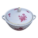Vintage flower soup tureen