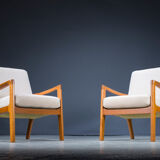 Teak Senator armchairs by Ole Wanscher
