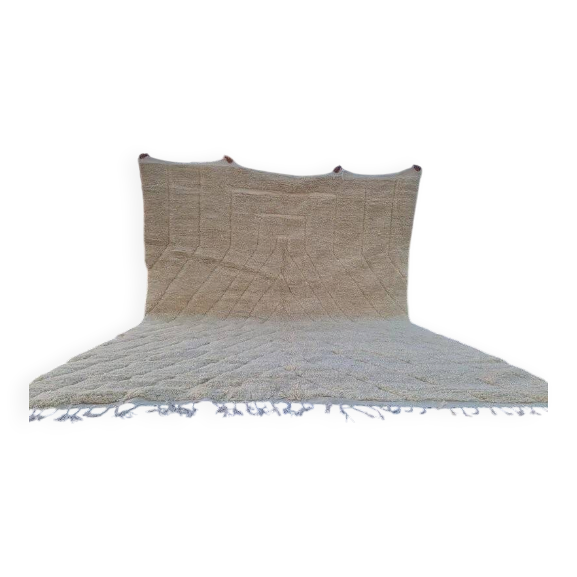 New Large Moroccan Handwoven Wool Rug