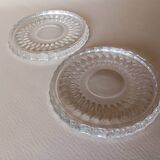 Crystal coaster Val Saint Lambert