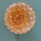Vintage glass moulded globe wall/ceiling light.