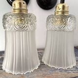 Pair of Art Deco wall lights