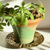 CENDRIER Signes du Zodiaque BRONZE Vintage