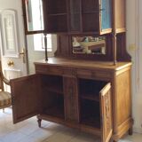Former solid oak buffet early 20th