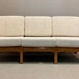 Sofa 3 places Scandinavian design 1950