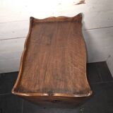 Open library in Louis XV style made of walnut.