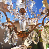 Stamps chandelier