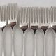 Christofle Baguette marine silver-plated cutlery, 16 dessert forks.