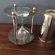 Wine or champagne cooler with door glasses