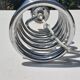 Spring lamp and opaline design