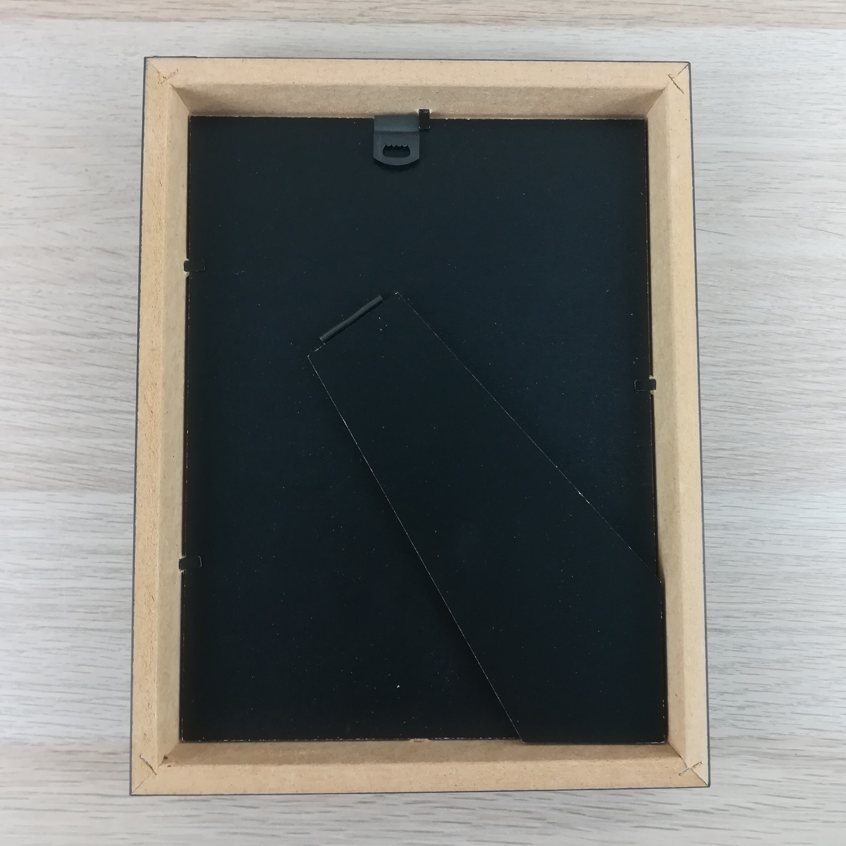 Framed alphabet board g-h-i