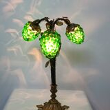 Murano glass grape cluster lamp 1960s