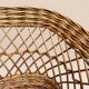 Child's chair in wicker and woven rattan