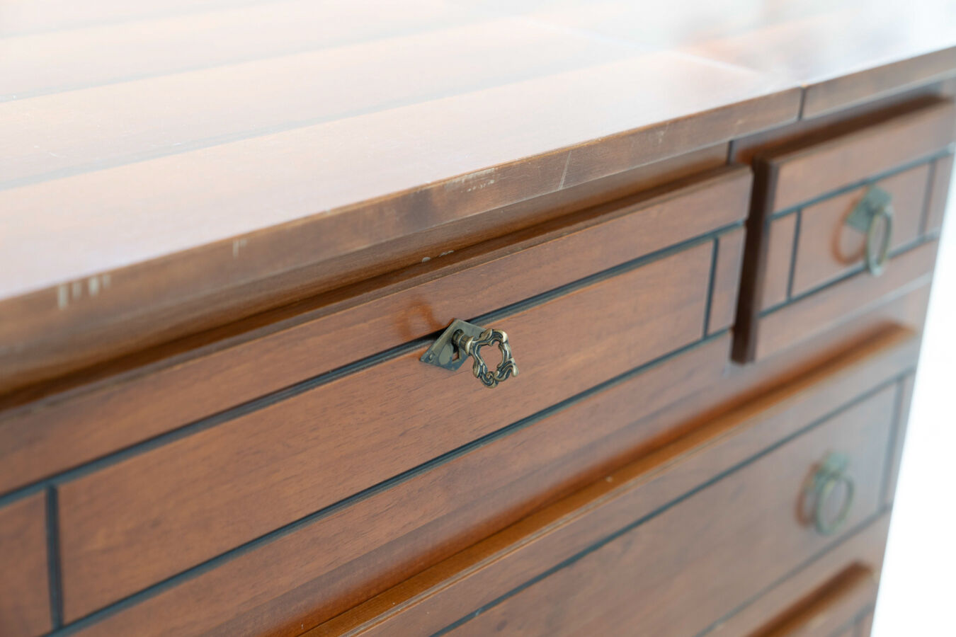 Commode à rabat, entreprise mazzantica 1970-1980