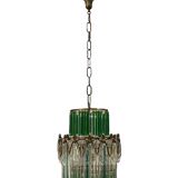 Lustre en cristal italien vintage années 1940