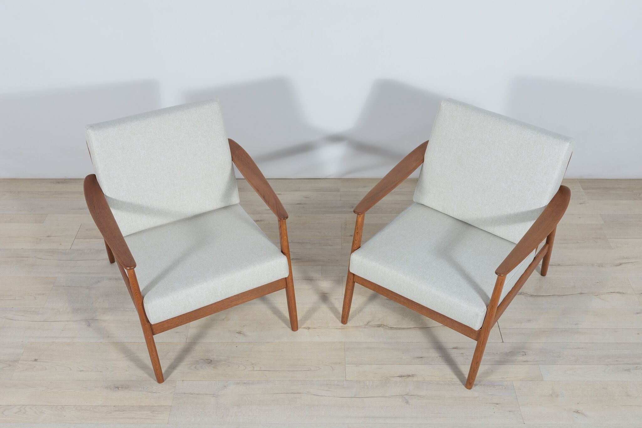 USA 247 Lounge Chairs by Folke Ohlsson for Dux, 1960s, Set of 2