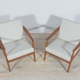 USA 247 Lounge Chairs by Folke Ohlsson for Dux, 1960s, Set of 2