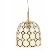 Mid-Century Modern Glass Ceiling/Pendant Light from Limburg, Germany, 1960s