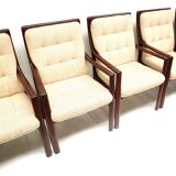 Unique set of 15 vintage armchairs from Lübke made in the 1970s