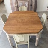 Refurbished extendable oak table