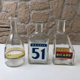 Pastis and Ricard decanter set