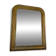 Miroir Louis Philippe vintage doré ancien glace biseautée