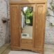 Art deco oak cabinet