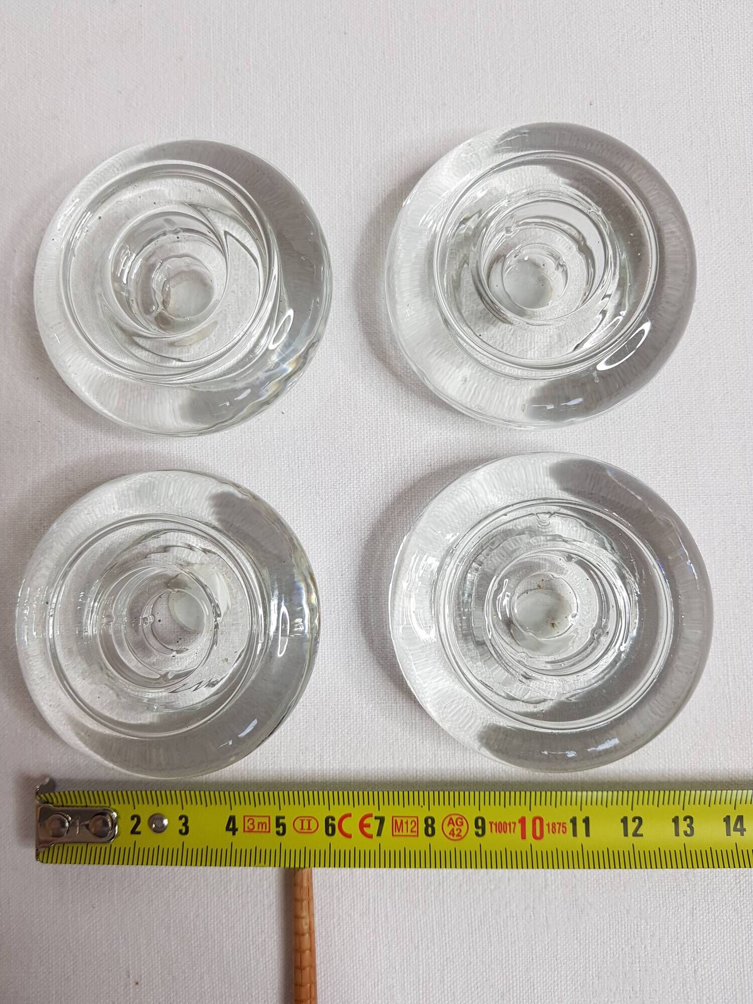 Set of four photophores, candlesticks "Point to the line"