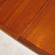 Restored teak dining table