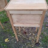 Pair of antique Louis XVI style bedside tables