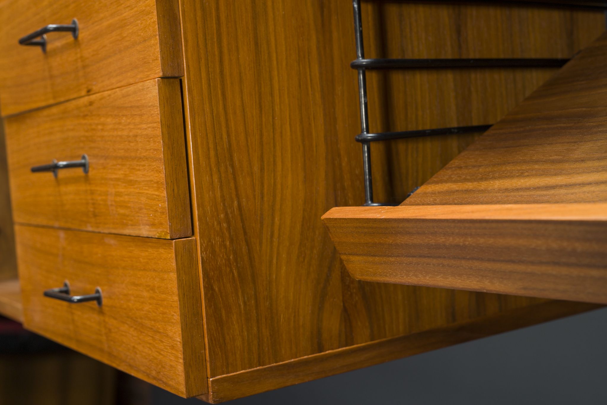 Teak Shelf System from Musterring International, 1960s, Set of 19