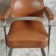 Vintage chair office chair armchair mocha brown