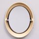 Space Ace allibert Oval shaped back lid mirror 1970s