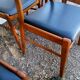 set of 6 vintage Scandinavian chairs