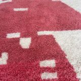 Traditional handmade Berber rug, size 100 x 200 cm