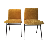 Duo de chaises des années 70 entièrement rénovées