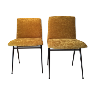 Duo de chaises des années 70 entièrement rénovées