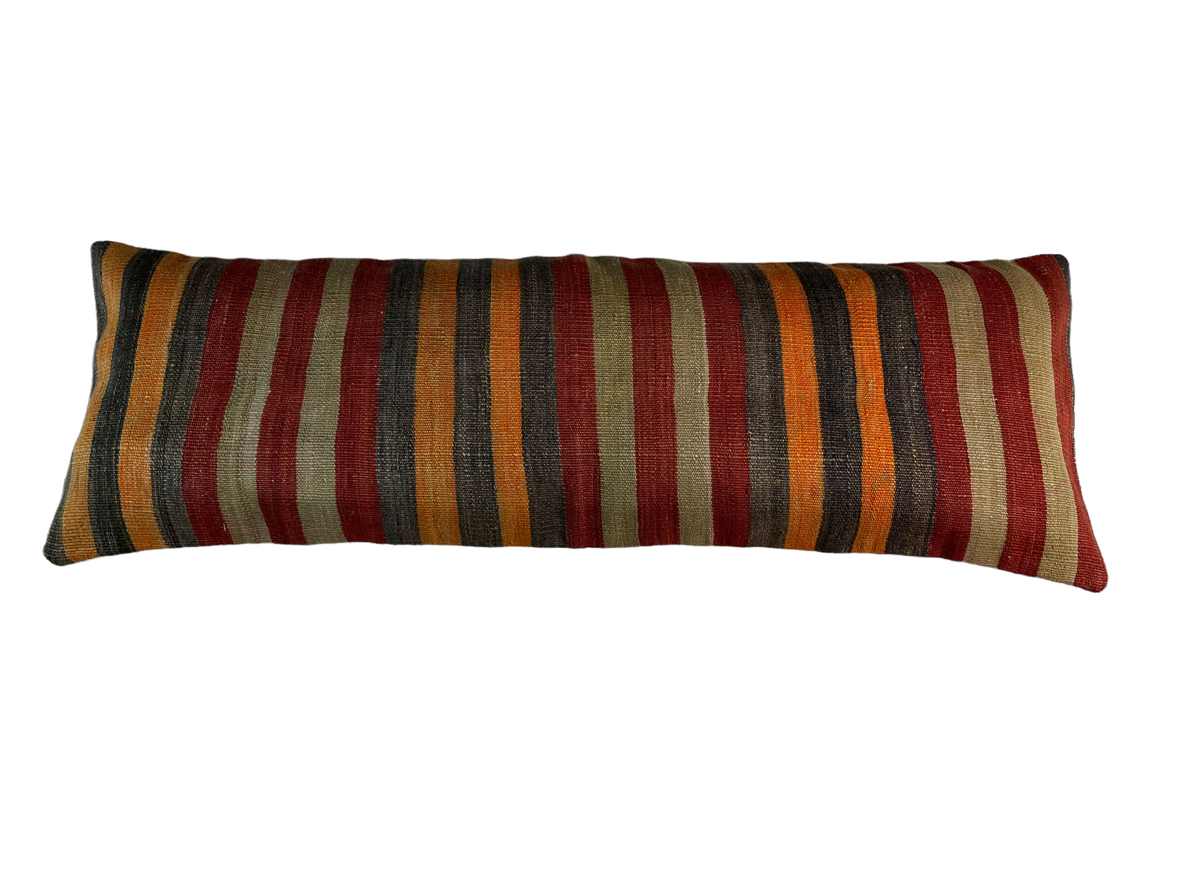 Vintage turkish kilim cushion cover , 120 x 40 cm