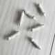 6 vintage white porcelain knife rests