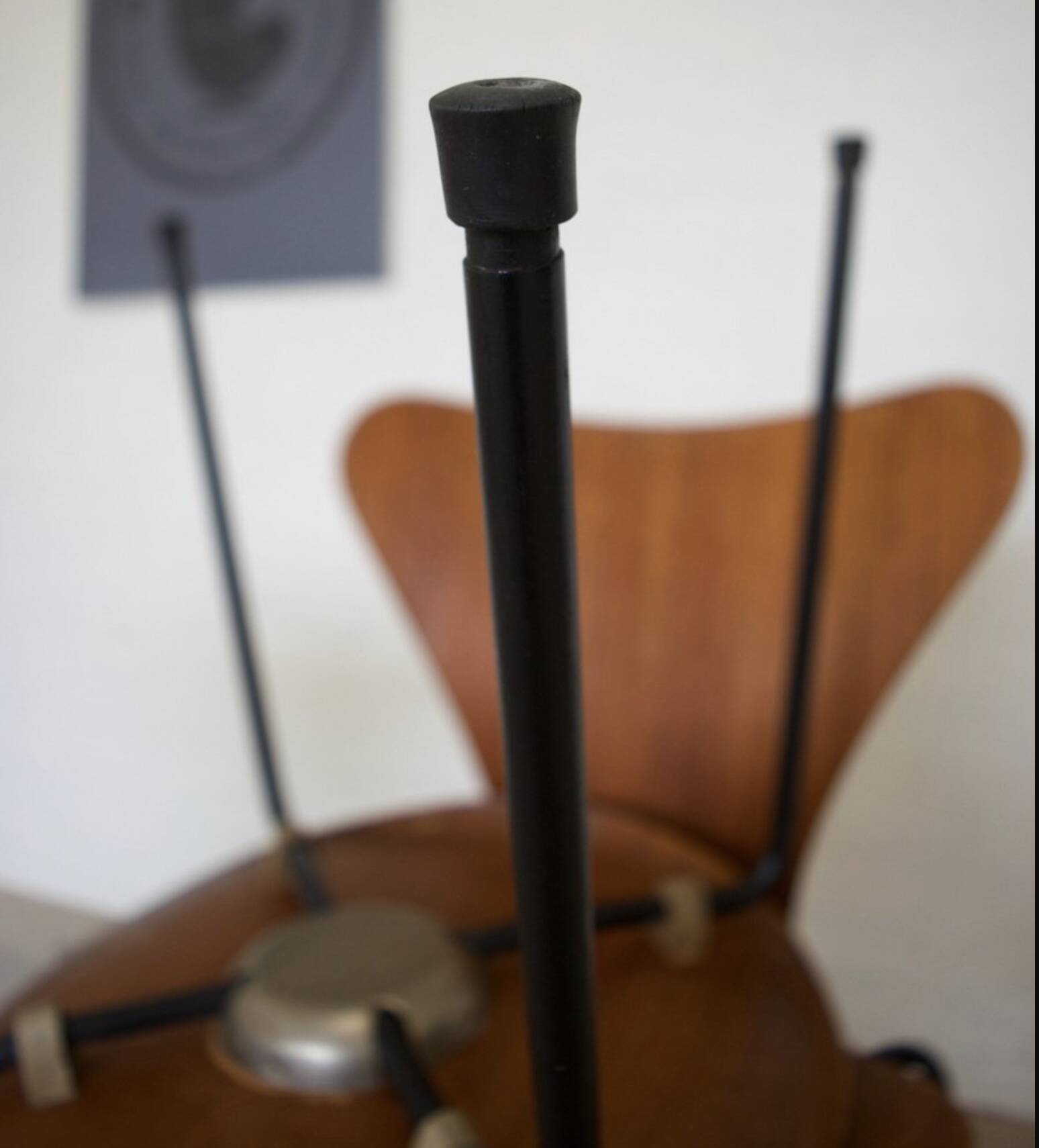 Model 3107 Dining Chairs In Teak By Arne Jacobsen For Fritz Hansen.