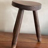 Tabouret tripode brutaliste