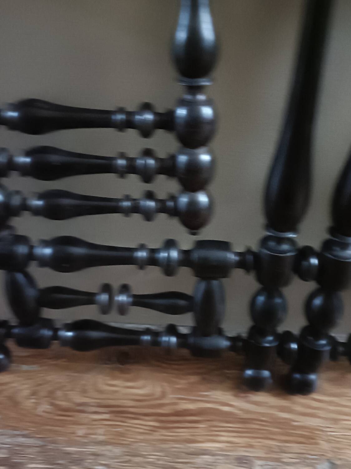 Napoleon III style wall-mounted coat rack