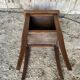 Antique Nightstand Table in Louis XV Style Wood with Vintage Drawer #D894