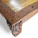Northern Italian Roman carved style coffee table / marble top