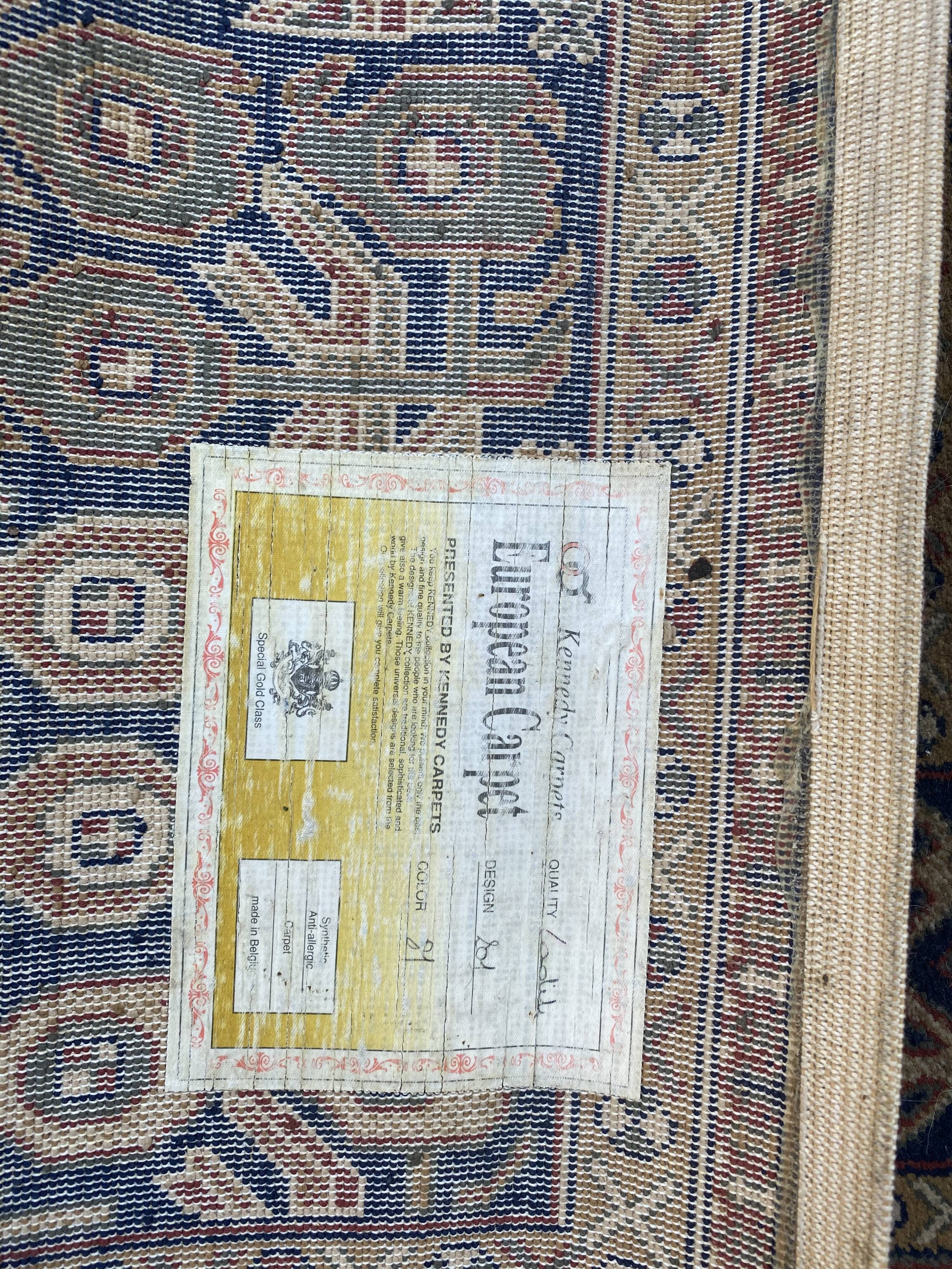 Persian style wool rug 60x120 cm