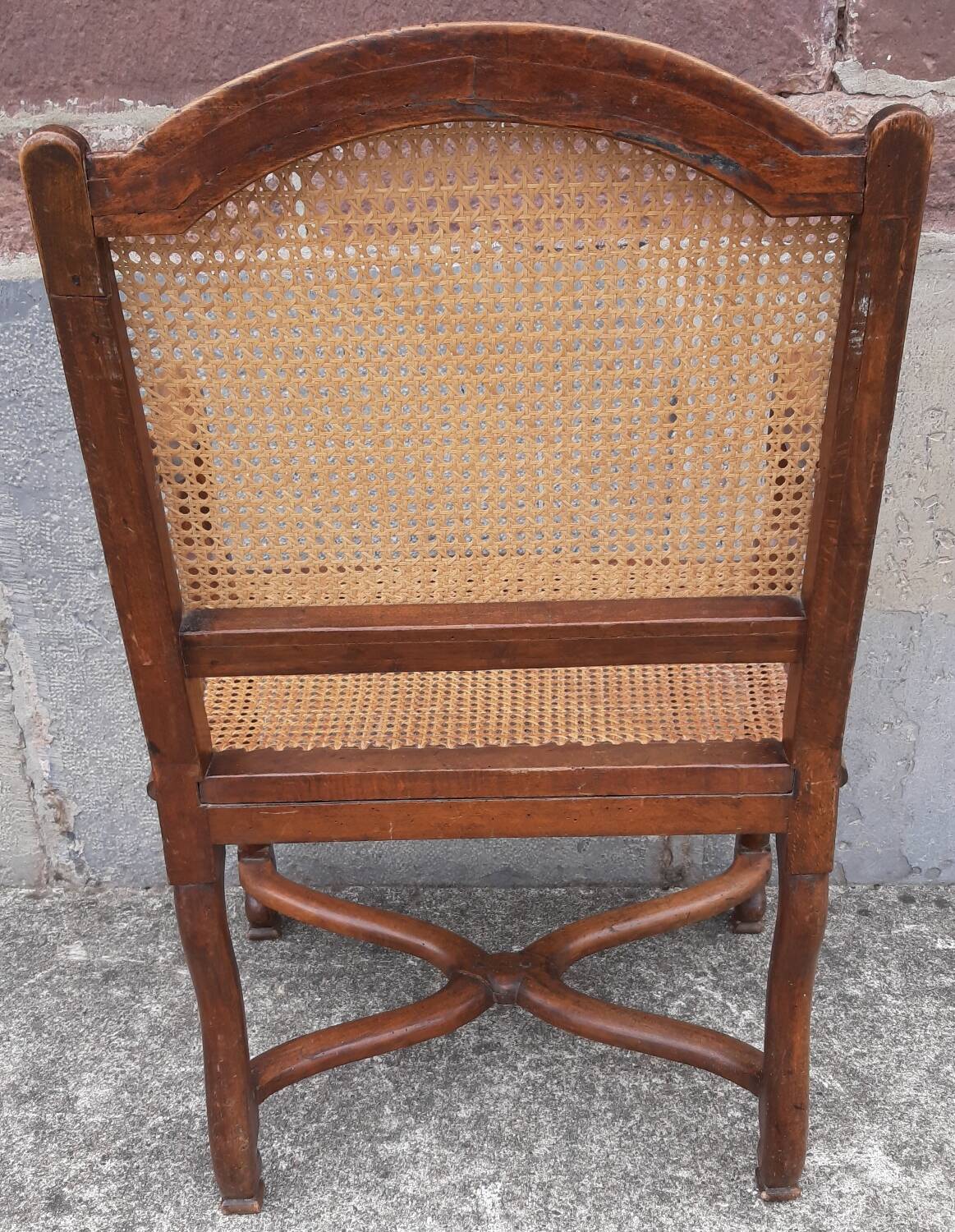 Fauteuil canné, 18ème siècle
