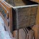Important two-part Louis XV period solid oak buffet
