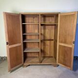 Parisian wardrobe in solid oak