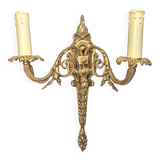 Bronze wall sconce in Empire style